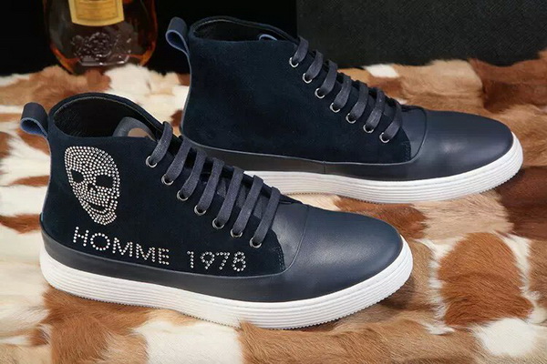 PhiliPP Plein High-Top Fashion Men Shoes--028